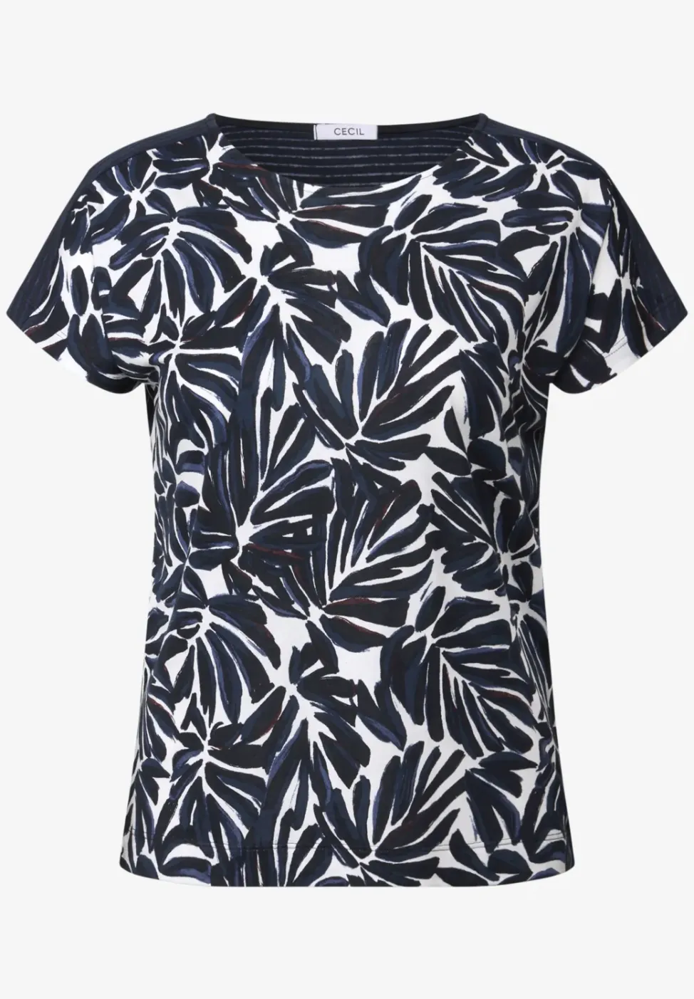 Print Shirt mit Details