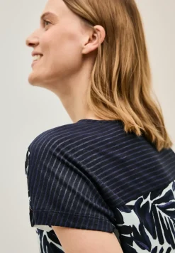 Print Shirt mit Details