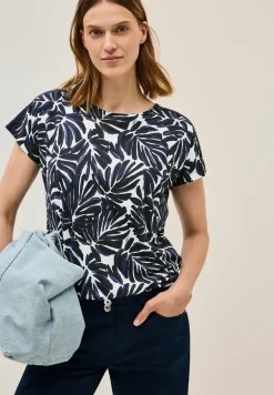 Print Shirt mit Details