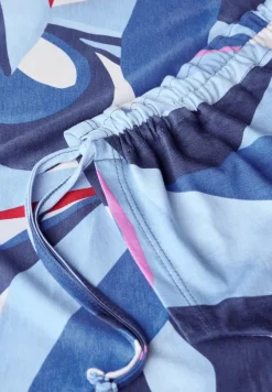 Print-Shirt mit Raffung