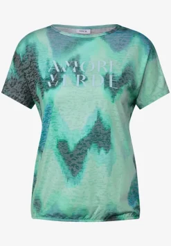 Print-Shirt mit Wording