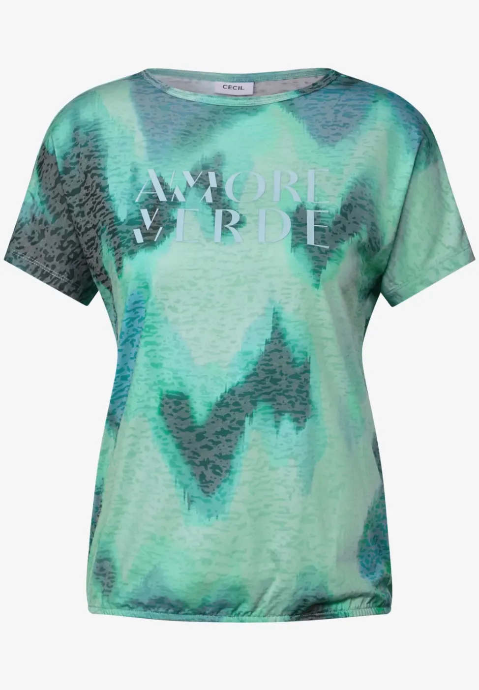 Print-Shirt mit Wording