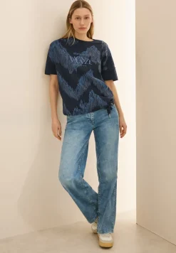 Print-Shirt mit Wording