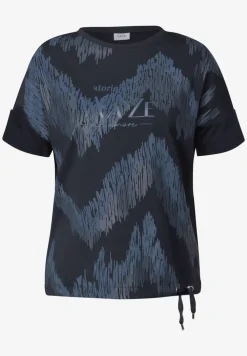 Print-Shirt mit Wording