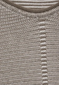 Pulli mit Strukturstreifen