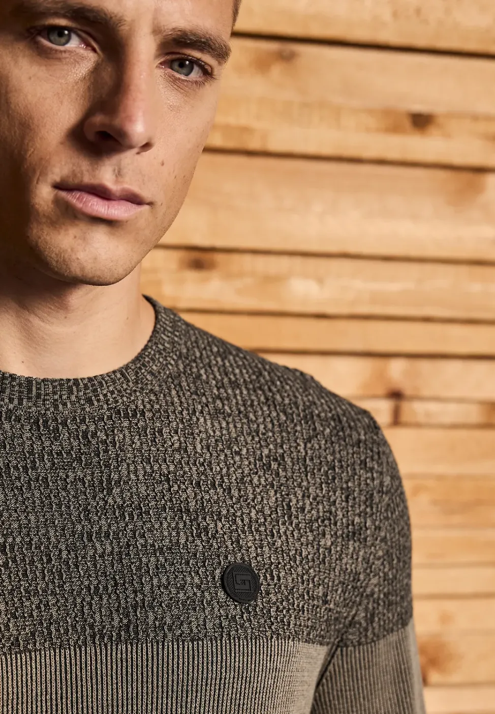 Pullover im Two-Tone Look