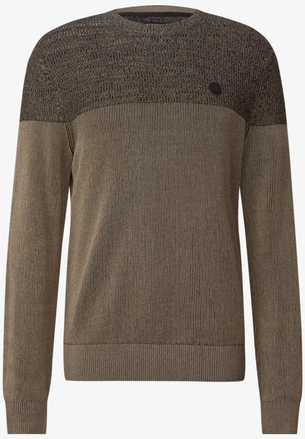 Pullover im Two-Tone Look