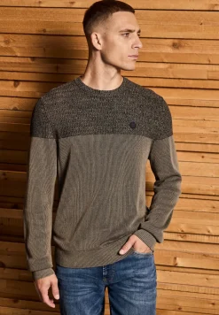Pullover im Two-Tone Look