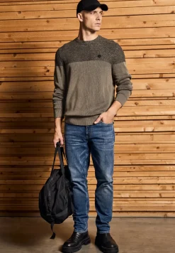 Pullover im Two-Tone Look