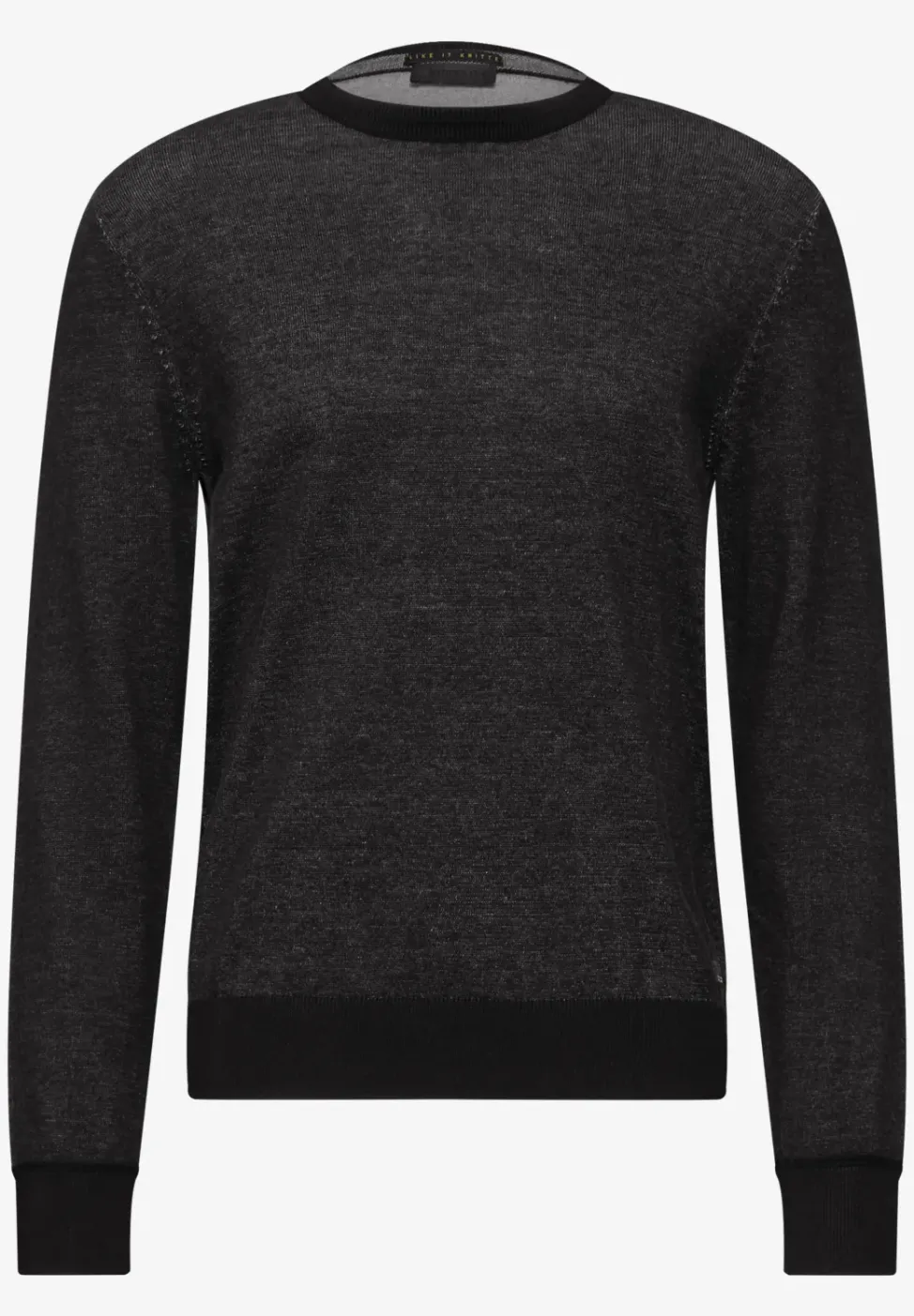 Pullover in Two Tone Optik