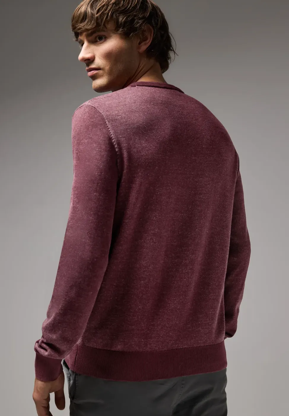 Pullover in Two Tone Optik