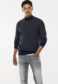 Pullover in Two Tone Optik