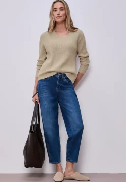 Pullover in Unifarbe