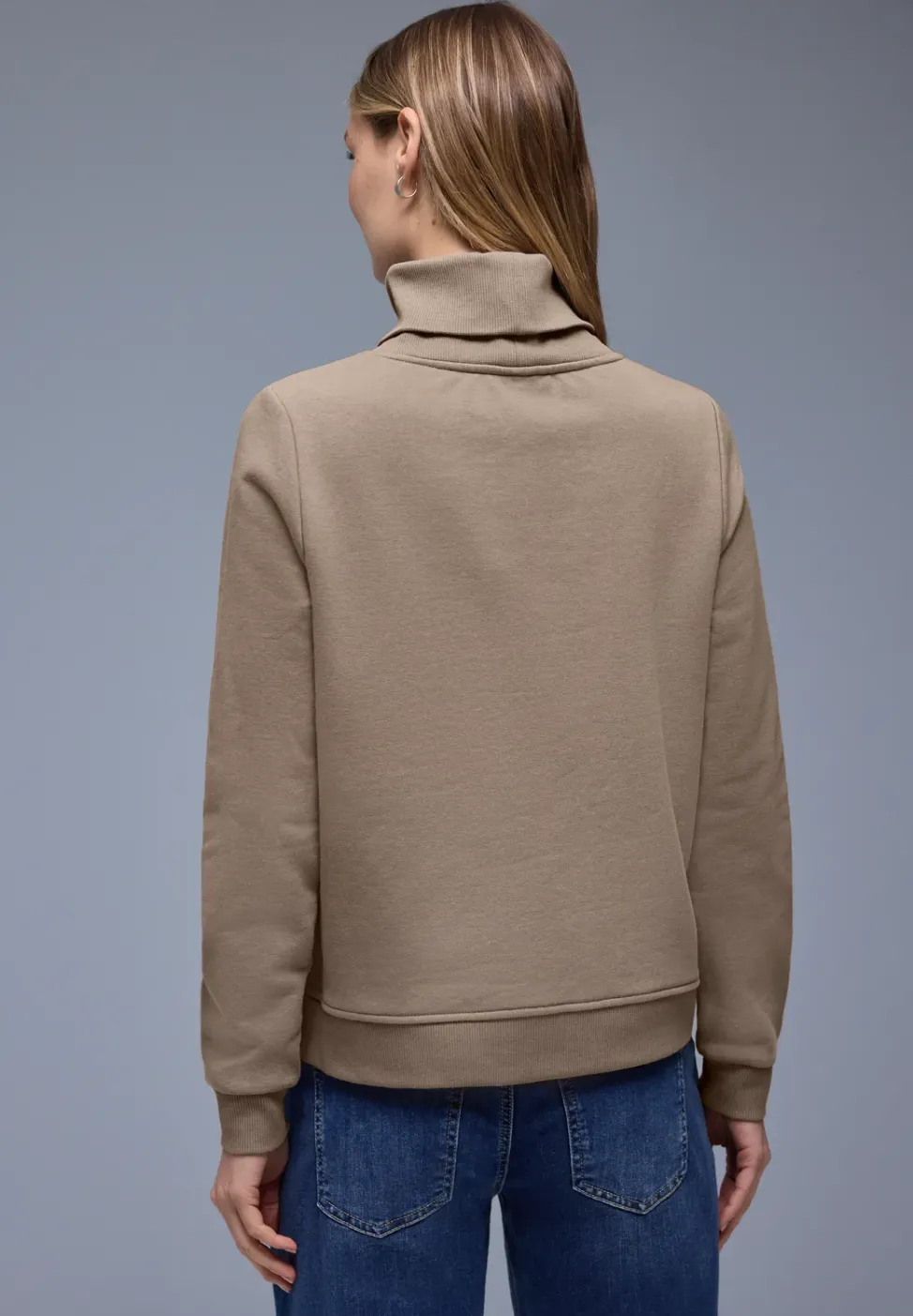 Pullover in Unifarbe