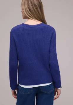 Pullover in Unifarbe