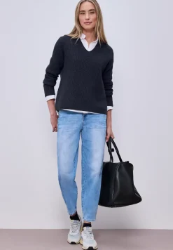 Pullover in Unifarbe