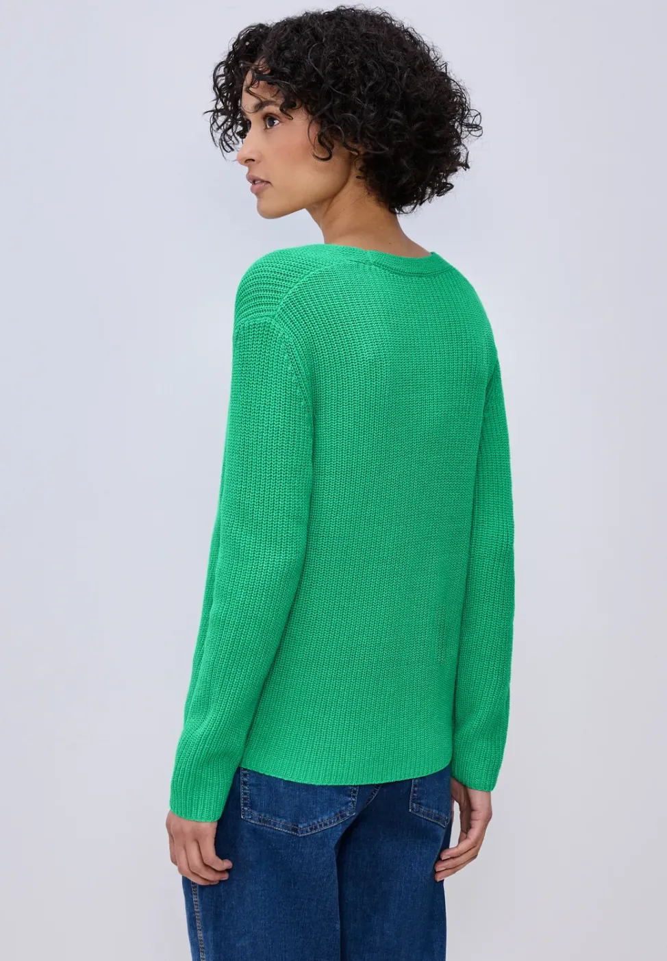 Pullover in Unifarbe