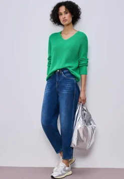 Pullover in Unifarbe