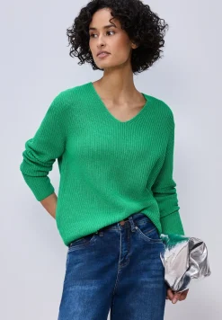 Pullover in Unifarbe
