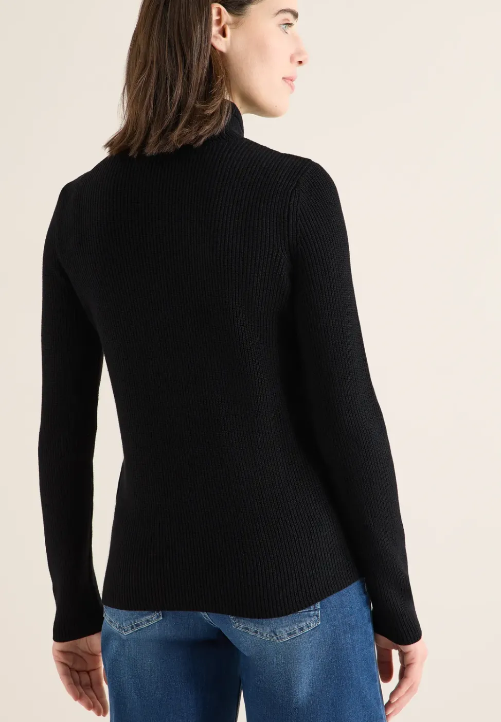 Pullover in Unifarbe