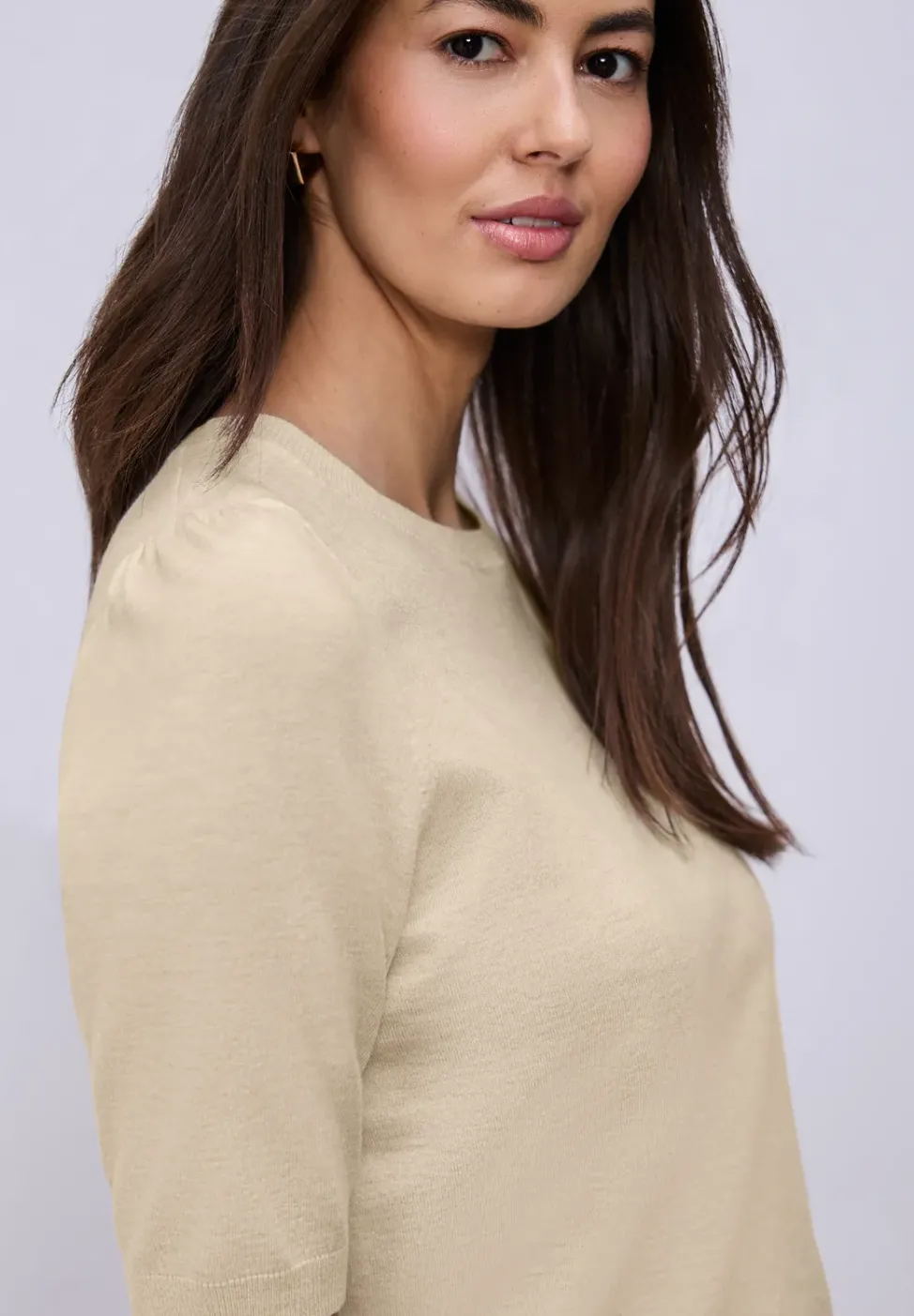 Pullover in Unifarbe