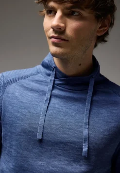 Pullover in Washed-Optik