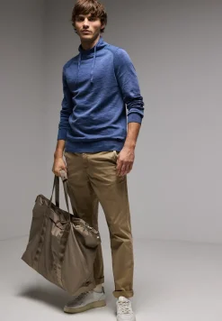 Pullover in Washed-Optik