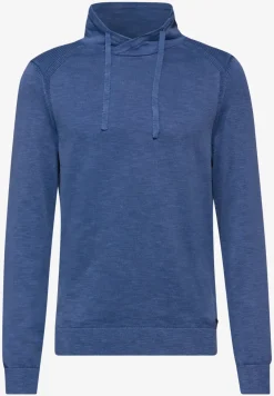 Pullover in Washed-Optik