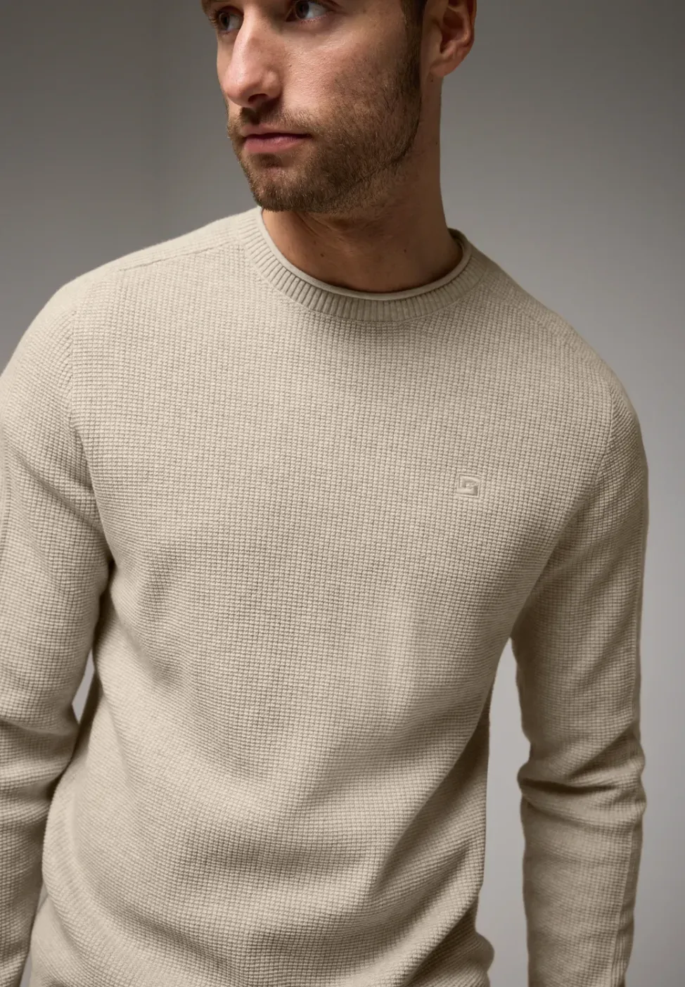 Pullover mit feiner Struktur