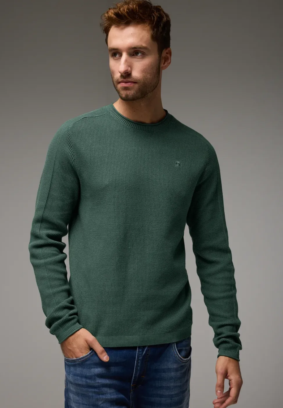 Pullover mit feiner Struktur