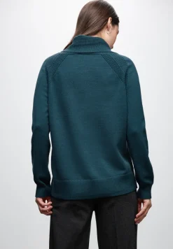 Pullover mit Stehkragen