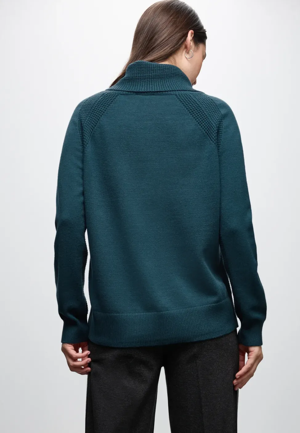 Pullover mit Stehkragen