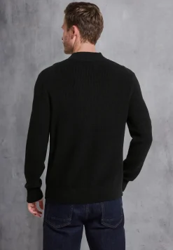 Pullover mit Stehkragen