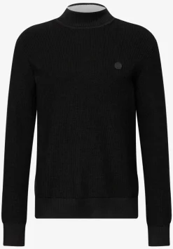 Pullover mit Stehkragen