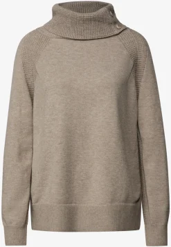 Pullover mit Stehkragen
