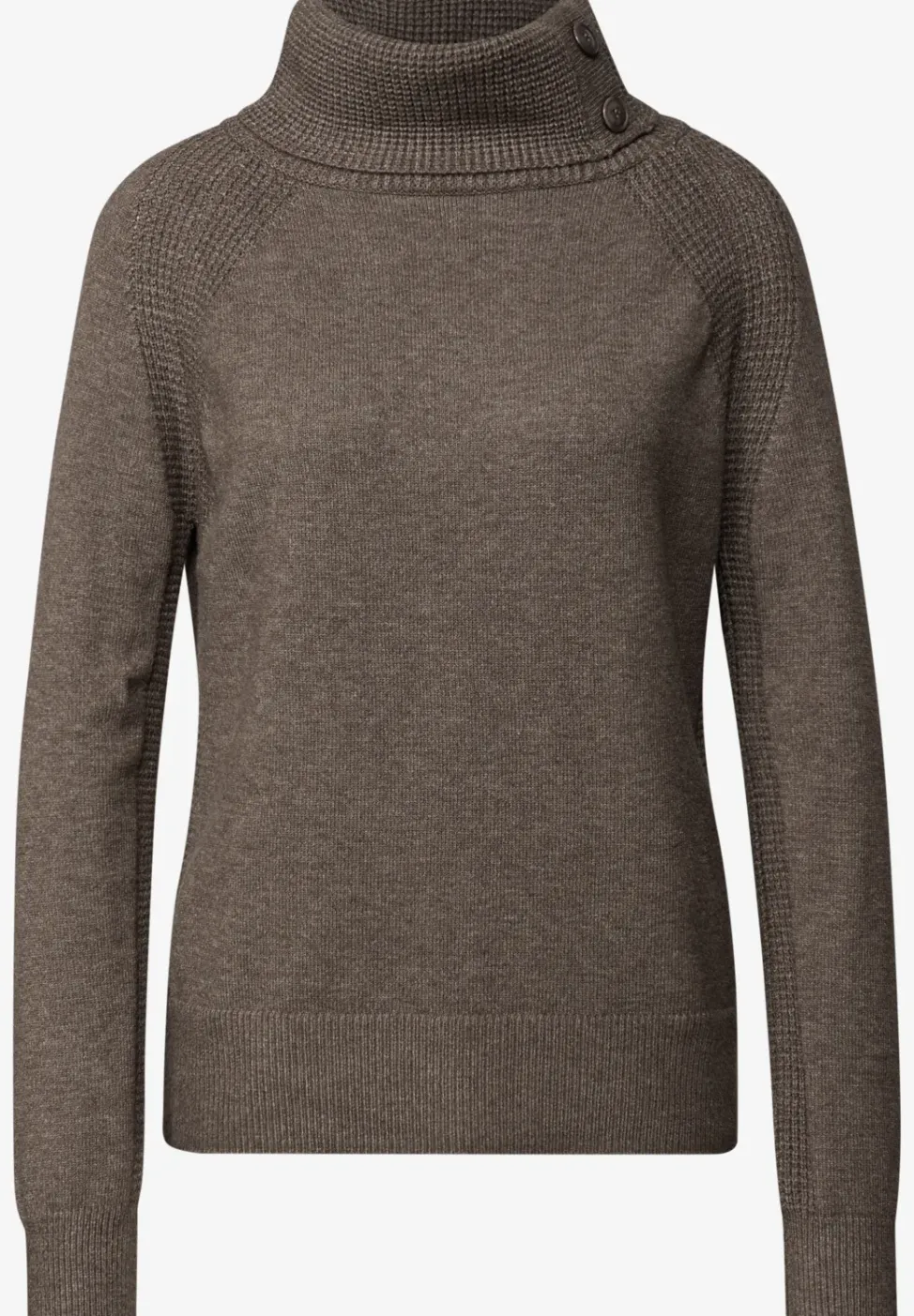 Pullover mit Stehkragen
