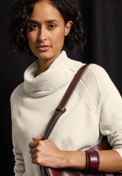 Pullover mit Stehkragen