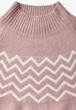 Pullover mit Stehkragen
