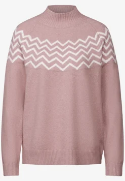 Pullover mit Stehkragen
