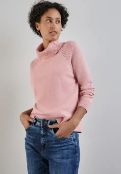Pullover mit Stehkragen