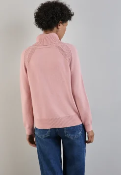 Pullover mit Stehkragen