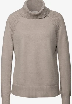Pullover mit Stehkragen