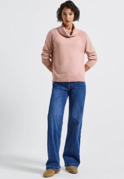 Pullover mit Stehkragen