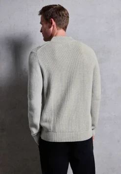 Pullover mit Stehkragen