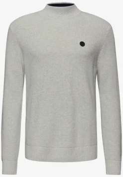Pullover mit Stehkragen