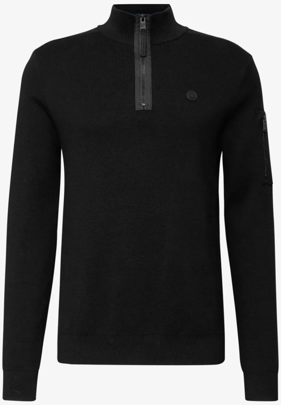 Pullover mit Troyerkragen