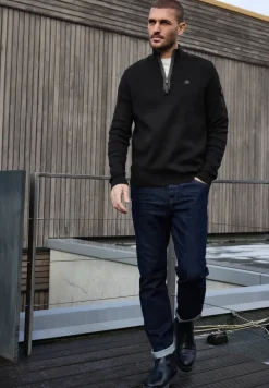 Pullover mit Troyerkragen