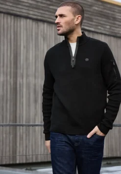 Pullover mit Troyerkragen