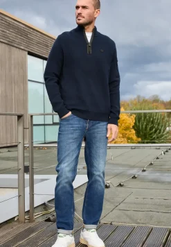 Pullover mit Troyerkragen