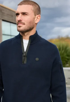 Pullover mit Troyerkragen